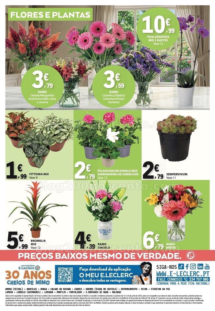 Antevisão Folheto E-LECLERC Bazar Promoções de 16 a 29 julho